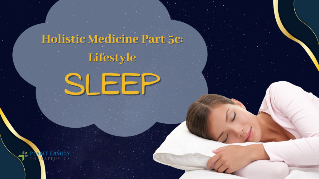 Holistic Medicine Part 5c: Feeding the ECS - Lifestyle - Sleep