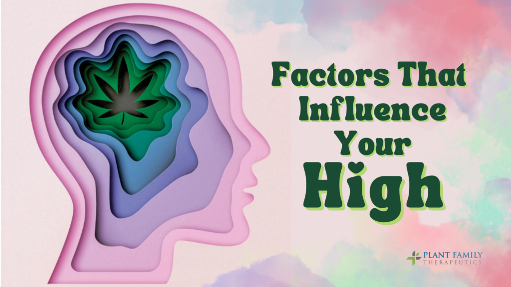 Factors that influence your cannabis high
